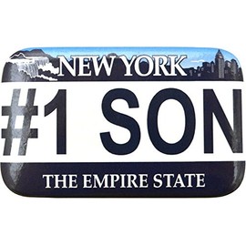 NY License Plate Magnet #1 Son