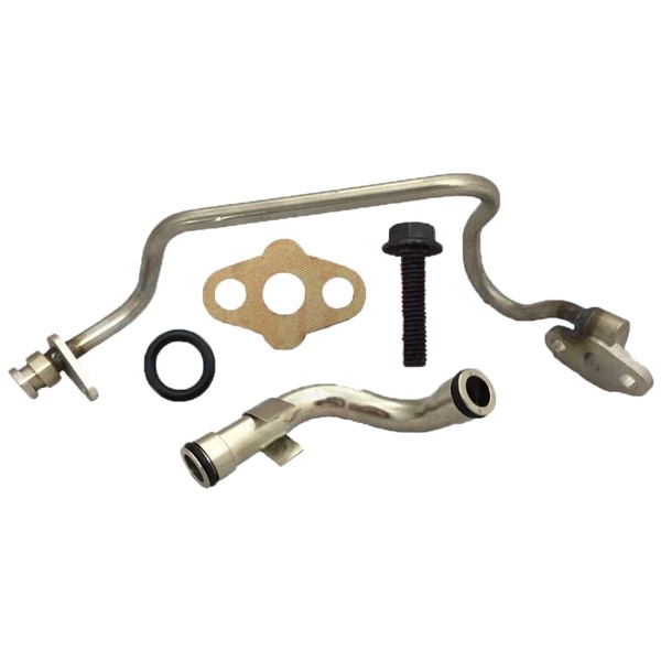 Updated Turbo Feed & Drain Line Tube 2004-2007 Ford 6.0L