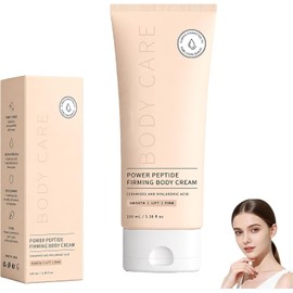 Power Peptide Firming Body Cream, Moisturizing Body Cream, Lightweight Hydrating Formula for Daily Skin Care (1Pcs)