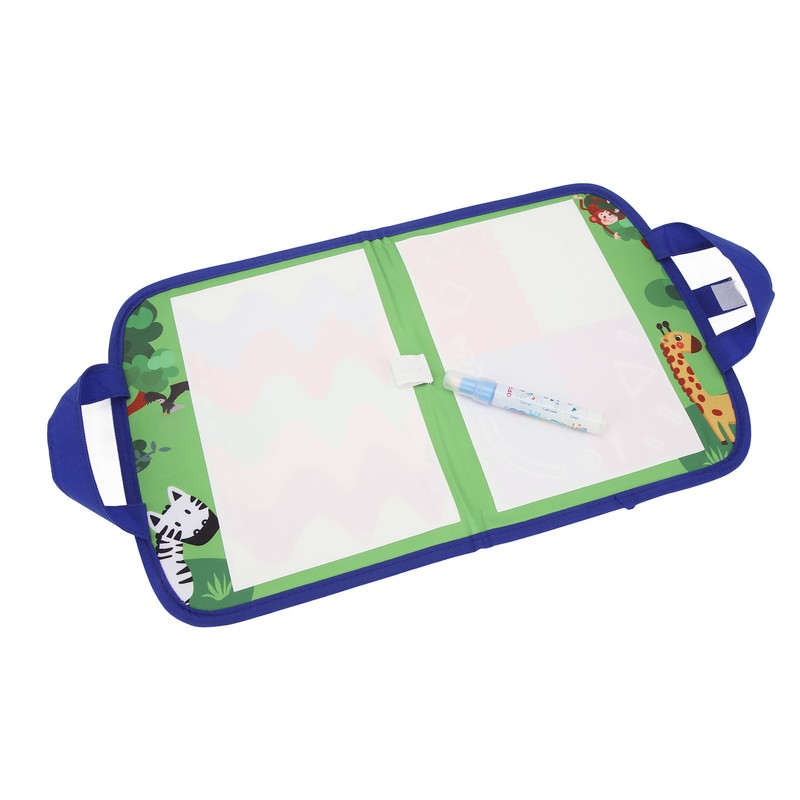 Kids Water Painting Board Portable Handle Reusable Mess Free Educational