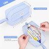 Yoeege U49YX003L Aesthetic Pencil Case for Students Girls Adults Women