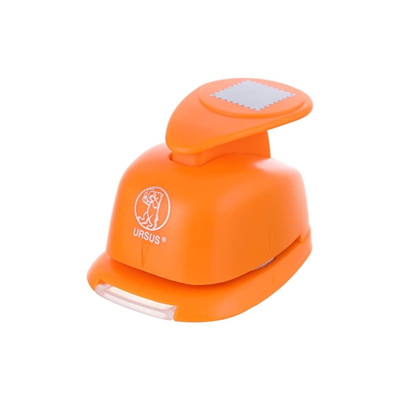 Ursus 19480060 Hole Punch with Lever, Medium, Stamp, Approx. 25.4