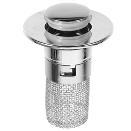 MAGICLULU Sink Dish Drainer Hair Catcher Sink Drain Plug Retractable Sink Plug Sink Drain Compression 304 Stainless Steel