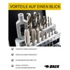 BAER Thread Cutter Set M3-M12 HSS-G | 15 Pieces for