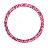 Animal Print Steering Wheel Cover - Leopard Pink
