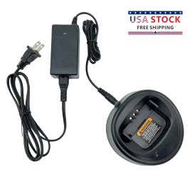 For Motorola Battery Charger For CP200 CP200D CP200XLS PR400 EP450 DEP450 Two Way Radio