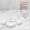 Roving Cove Slimfit Corner Edge Protector for Baby Proofing (Small