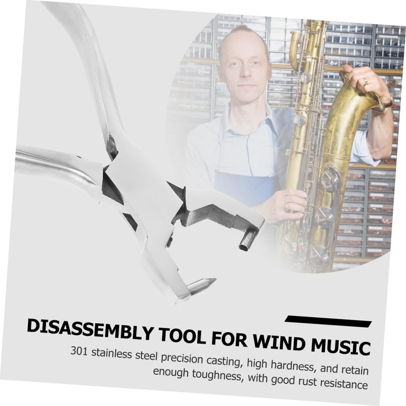 Kisangel Stainless Steel Musical Instrument Repair Tool for Saxophone and