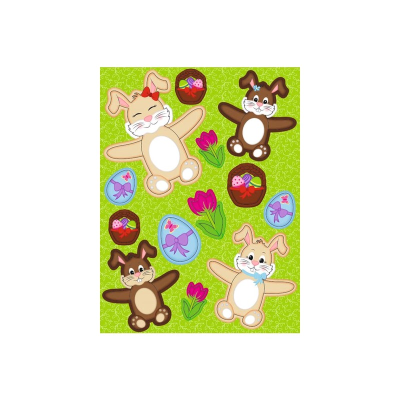 URSUS Candy Hugger 24 Pieces Easter DIY Kids Craft Cutting