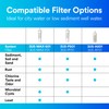 Filtrete Advanced Under Sink Quick Change Water Filtration Filter 3US-PF01,