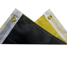 Stormflag Baden Württemberg Flag 3 x 5 ft Baden-Württemberg Flag, Weatherproof Flag Baden-Württemberg Flagges 90 x 150 cm German Flag Polyester Pongee 90 g with Eyelets Stitched with Double Needle