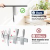 Dmore magnetic knife holder for wall—with 15 hooks, No Drilling