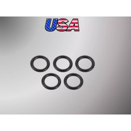 Unbranded 5 O-Ring for Soft Nose Seal Propane Tank Cylinder P.O.L. Fittings POL Connector