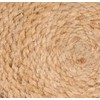 Ripaz Vogue Jute Placemat Round Handmade Table Mat 4 Piece