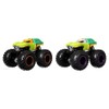 Hot Wheels Monster Trucks 1:64 Pack of 2 Michelangelo &