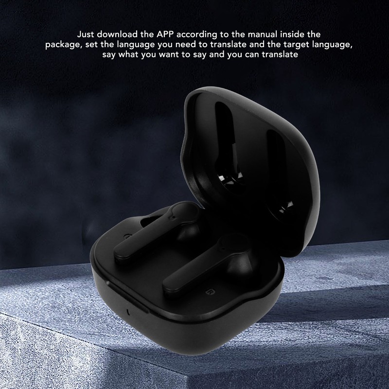 Translator Earbuds 144 Languages Noise Reduction Bluetooth 5.1 Wireless Translator