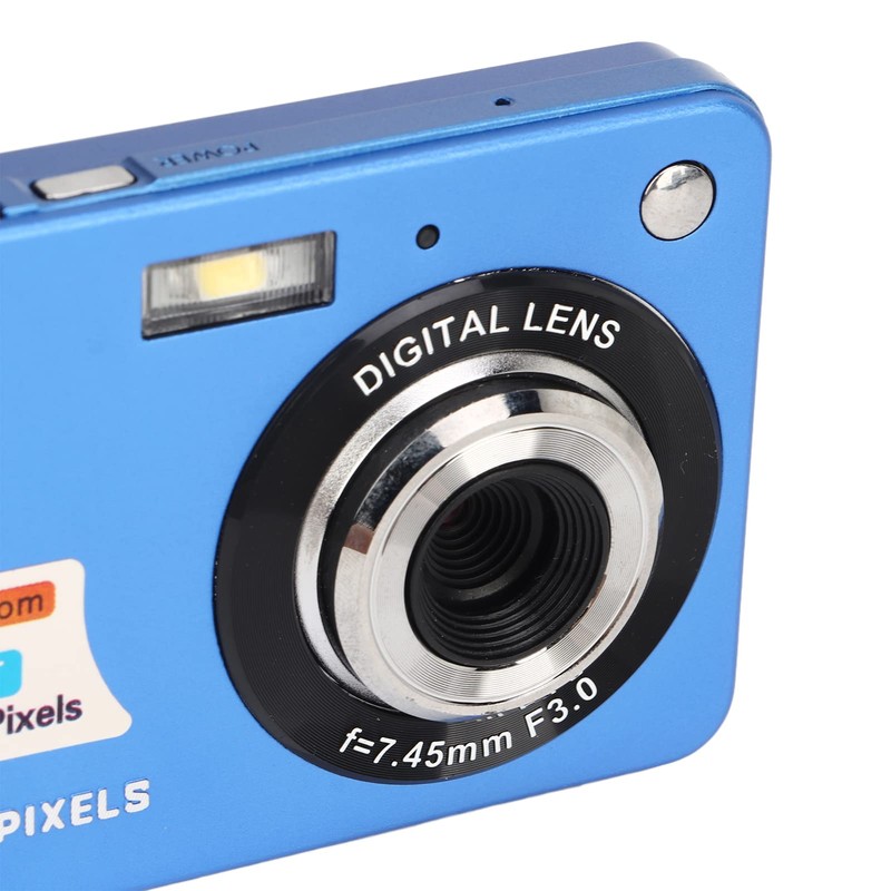 Compact Camera, 4K 2.7 Inch LCD Digital Camera Anti Shake