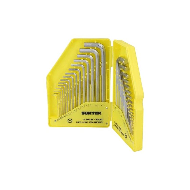 Surtek ALLF30 Juego Combinado de 30 Llaves Hexagonales "L" en