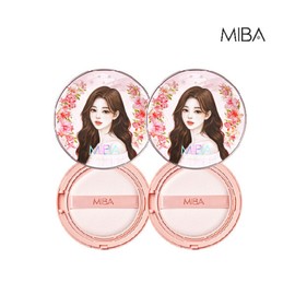 미바 왕쿠션 시즌3 본품2통(캐릭터+캐릭터)+리필2통 Miba King Cushion Season 3 2 Bottles (Character + Character) + 2 Refills
