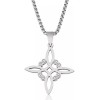 Collar Dije Nudo De Bruja Irlandés Amuleto Brujería Celta Wicca
