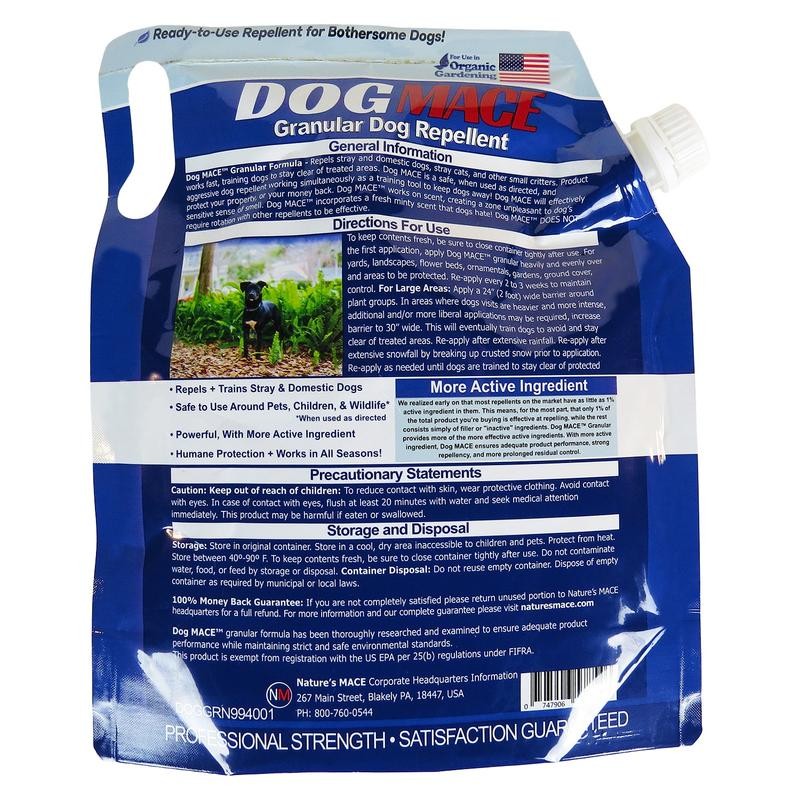 Dog Mace Dog Repellent and Training Tool - Granular Dog