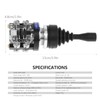 Joystick Switch 380/220V 4NO 4Position Spring Return Monolever Joystick Switch