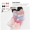 Minkissy 6pcs Dot Bow Hairpins Fashion Hair Accessories for Women