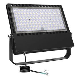 STASUN 300W 45000LM LED Flood Light Outdoor - High Lumen Super Bright, ETL Certified 100-277V 5000K Daylight White, IP67 Waterproof Stadium Lights for Arena, Parking Lot, Sports Court, Backyard