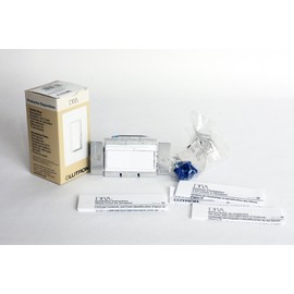 Lutron (66345) DVTV-WH Diva 0-10V Single Pole Dimmer