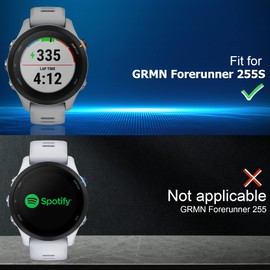 NEWZEROL 4 Stück Panzerschutzglas Kompatibel für Garmin Forerunner 2555s/ 255s Music, [Blasenfrei] [Kratzfest] HD Schutzfolie Hochauflösende Displayschutzfolie aus Gehärtetem Glas