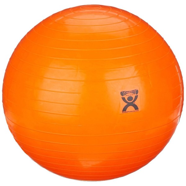 Rolyan 65952 Energizing Exercising Balls, Orange, 21 1/2"