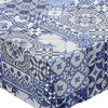 Karina Home Square Outdoor Wipe Clean Garden Tablecloth with Parasol