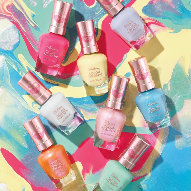 Sally Hansen Color Therapy™, Solidarity Dove, Argan Oil, Long Lasting,...