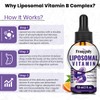 Liposomal Vitamin B Complex Liquid Sublingual B Complex Vitamins Supplement