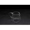 JIEJE Small Glass Pitcher, Glass Milk Pitcher, Glass Creamer Pitcher,
