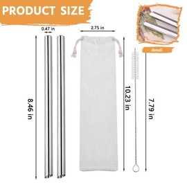 I Love You Gifts for Him Her Love in the Sip Straws for Boyfriend Girlfriend Reusable Drinking Straws for Milk Cocktail Straws for Wife Husband Anniversary Birthday Gift for Fiance Fiancee Metal Straw