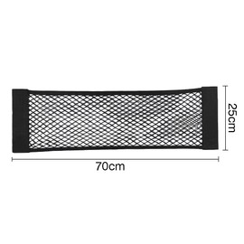 YOFADCI Boot Net Bag, Boot Net with Velcro Fastening, Durable Boot Net, Car Storage Net for Car/SUV 70 x 25 cm, Pack of 2