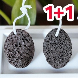 Natural Volcanic Pumice Stone Foot File for Callus and Dead Skin Removal 1+1 Offer 3ea