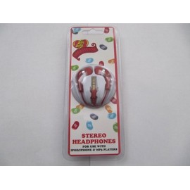 Jelly Belly Stero Headphones ( Red ) Very Cherry