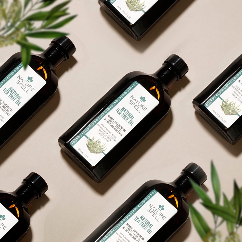 Nature Spell Tea Tree Oil for Hair, Pre-Diluted Scalp Oil