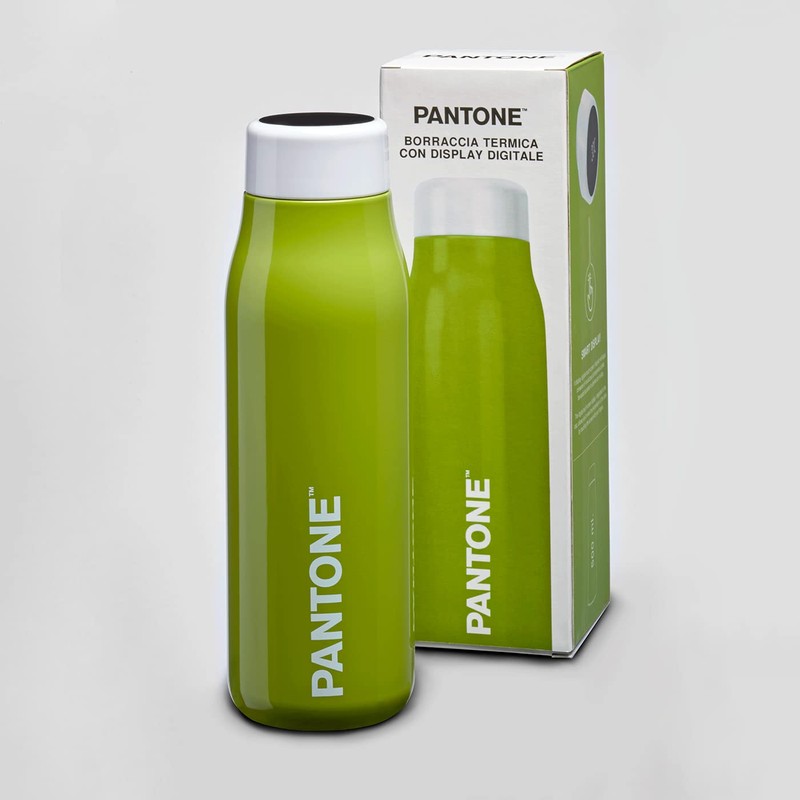 SWEET HOME Pantone™ Stainless Steel Thermos Flask with Digital Touch