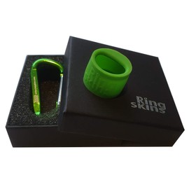 Ring Skins - Stone Skin [ Ring Protector/Guard/Safe/Cover ] (Green, Small)