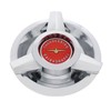 United Pacific Chrome with Red Center T-Bird Hubcap for 1962-1963