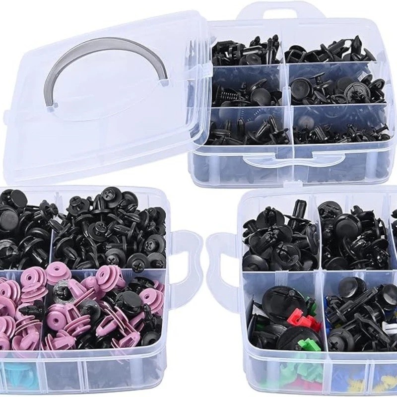 Unbranded 725Pcs Car Retainer Clips Auto Trim Removal Tool Bumper