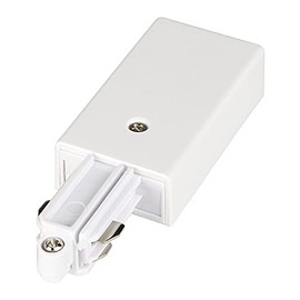 SLV Feeder for Single Phase HV-busbar, Mounted Version White, grounding rechts, Metal