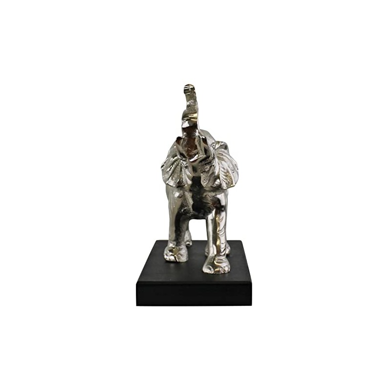 Caths Direct Silver Elephant Ornament
