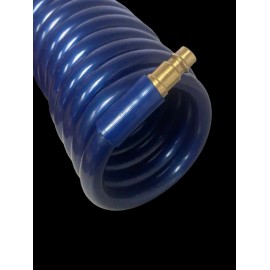 ProCamp RV Spray Down Water Hose 15' Coil W/ Spray Nozzle To Quick Connect