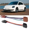 ISO Radio Wire Connector Wiring Harness Adapter Plug Male to