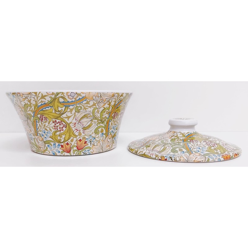 Rainbow Decors William Morris Golden Lily Casserole with Lid 500