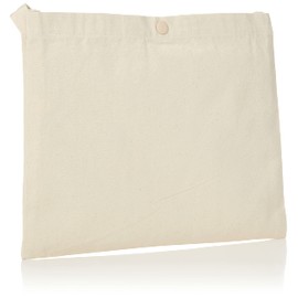 F Style Sacoche Bag with Flag Can Badge, white (off-white)